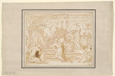 La magnanimidad de Escipión de Charles de Lafosse (possibly)