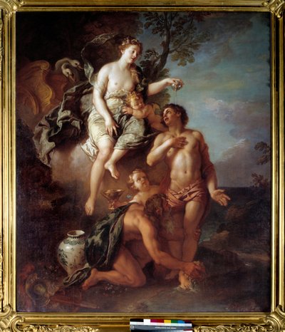 Deificación de Eneas de Charles de Lafosse