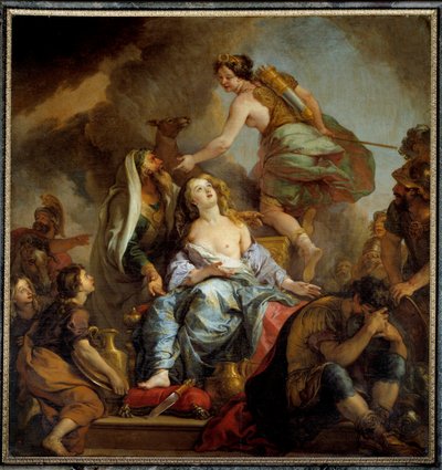 El sacrificio de Ifigenia de Charles de Lafosse