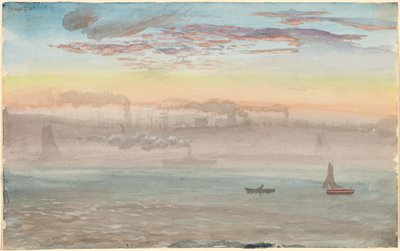 Río Este, amanecer de Charles de Wolf Brownell