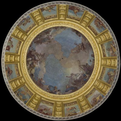 San Luis en gloria. 1702-1707 de Charles de la Fosse
