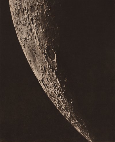 Carta fotográfica de la luna de Charles le Morvan