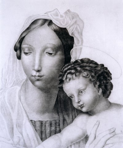 Madonna y Niño de Charlotte Bronte