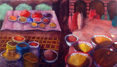 Rojo indio, 2004 de Charlotte Moore