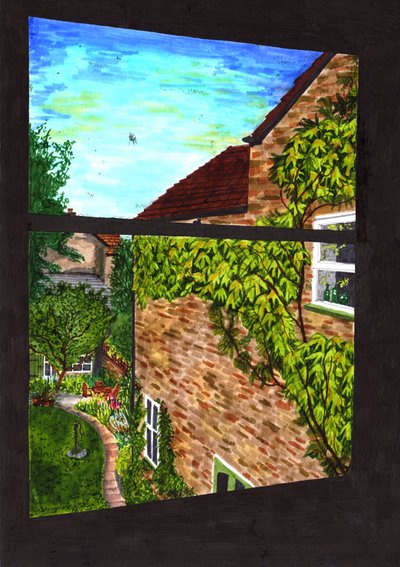 Una vista a través de mi ventana, 2020 de Charlotte Orr