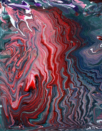 Vertido acrílico de Charlotte Orr