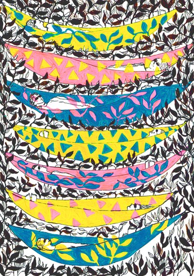 Hamacas colgantes de Charlotte Orr
