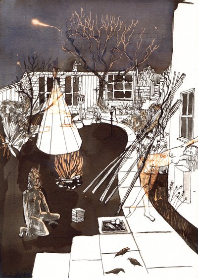 Duendecillos en el jardín, 2021 de Charlotte Orr