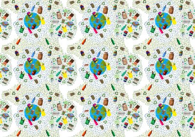 Diseño de contenedor de reciclaje, 2020 de Charlotte Orr