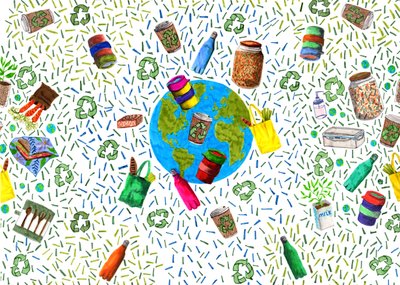 Diseño de contenedor de reciclaje, 2020 de Charlotte Orr