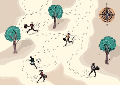 Corre al trabajo de Charlotte Orr