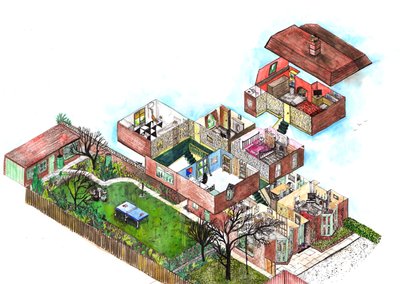 La casa que me construyó, 2021 de Charlotte Orr