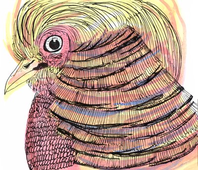 Pájaro tropical, 2018 de Charlotte Orr