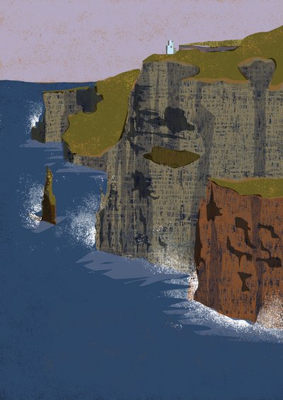 Faro de Towering Cliffs de Charlotte Trudgett