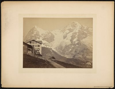 Mönch y Eiger, vista desde Wengernalp de Charnaux Frères and Cie.