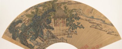 Paisaje, mediados del siglo XVII de Chen Hongshou