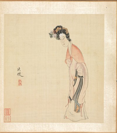 Paintings after Ancient Masters: A Lady de Chen Hongshou