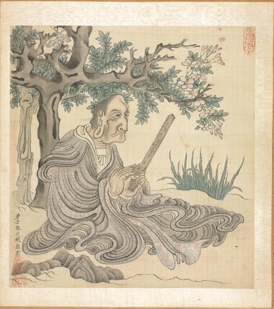 Paintings after Ancient Masters: A Lohan [after Kuan-hsiu] de Chen Hongshou