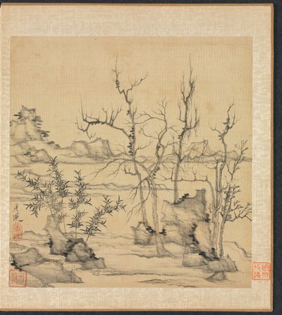 Paintings after Ancient Masters: Landscape in the Style of Ni Zan de Chen Hongshou