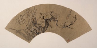 flores de ciruelo y narciso de Chen Hongshou