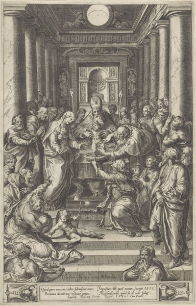 Circuncisión de Cristo de Cherubino Alberti