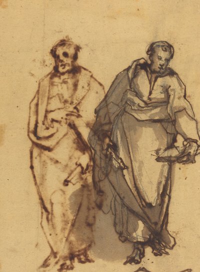 Dos Figuras Drapadas de Cherubino Alberti