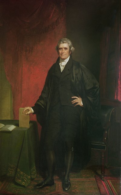 Juez Supremo Marshall (1755-1835) de Chester Harding