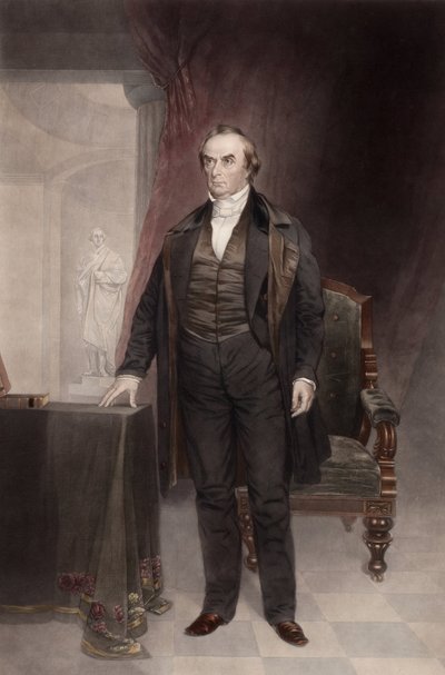 Retrato de Daniel Webster (1782-1852) de Chester Harding