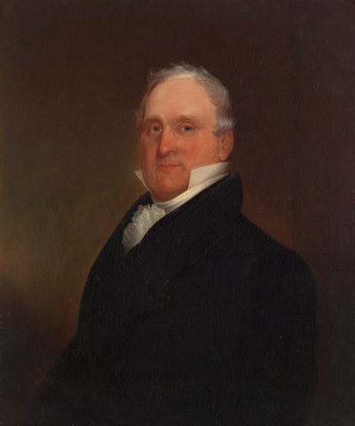 El Honorable James Lanman (1769-1841), B.A. 1788, MA 1791 de Chester Harding