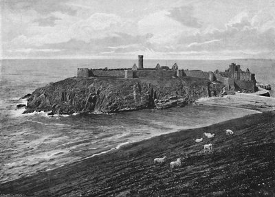 Isla de San Patricio, Peel, Isla de Man, c1896 de Chester Vaughan