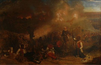Batalla de Tubabecelong, 1866 de Chevalier Louis William Desanges
