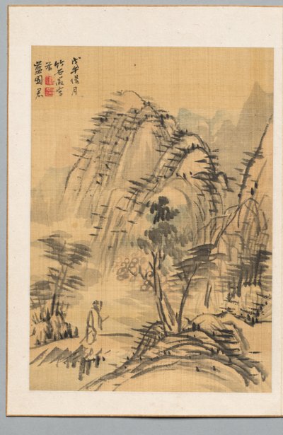 Paisaje, 1798 de Chikuseki Nagamachi