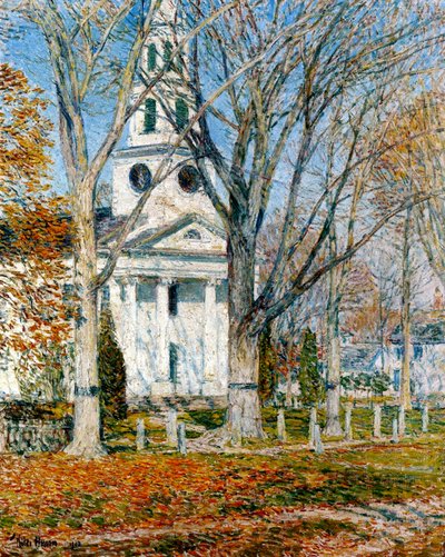 Iglesia de Old Lyme de Childe Frederick Hassam