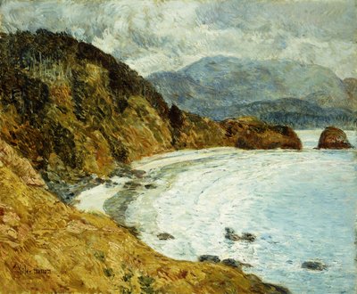 Playa de Ecola, Oregón de Childe Frederick Hassam