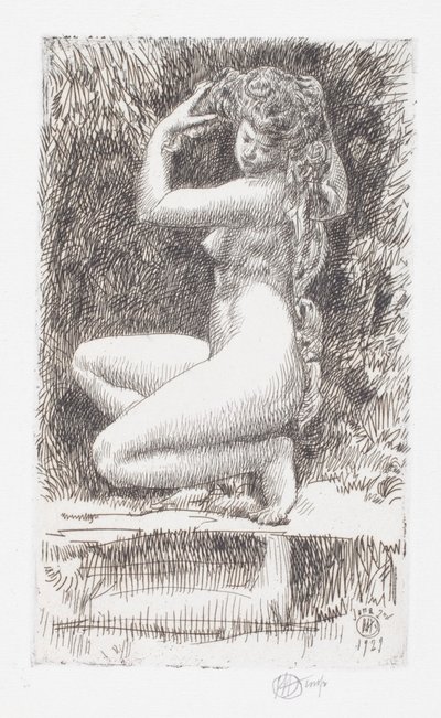 Egeria de Childe Frederick Hassam