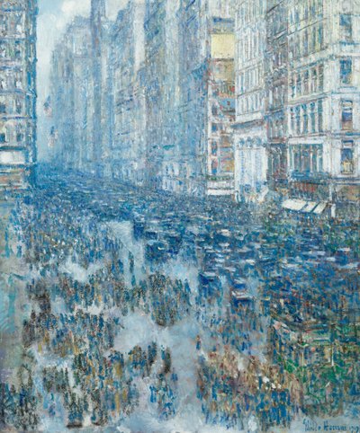 Quinta Avenida de Childe Frederick Hassam
