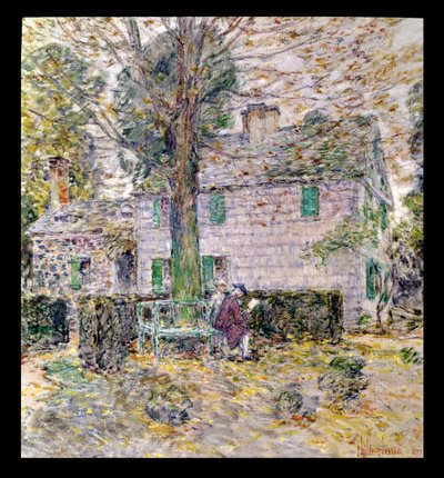 Verano indio en la época colonial de Childe Frederick Hassam
