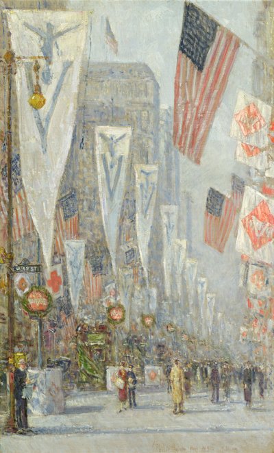 Mayo 1919, 9:30 AM de Childe Frederick Hassam