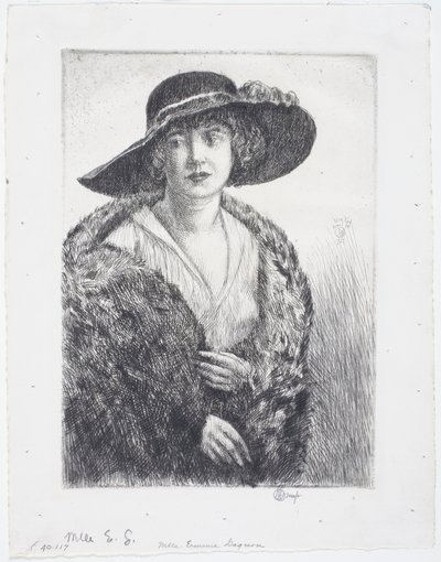 Srta. Erminie Gagnon de Childe Frederick Hassam