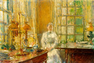 La Sra. Holley de Cos Cob de Childe Frederick Hassam