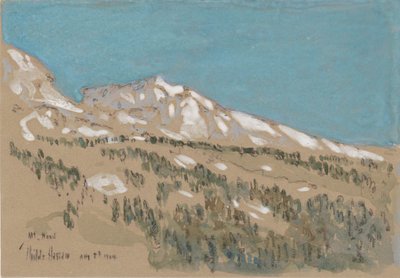 Monte Hood de Childe Frederick Hassam