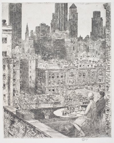 Primavera de Nueva York de Childe Frederick Hassam