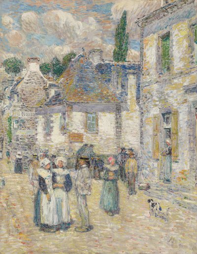 Pont-Aven de Childe Frederick Hassam