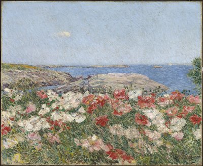 Amapolas en las Islas de Shoals de Childe Frederick Hassam