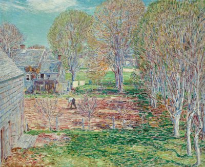 Plantación de primavera de Childe Frederick Hassam