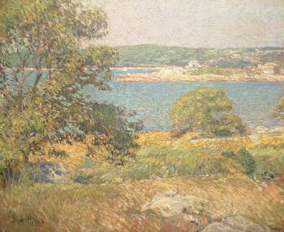 Ten Pound Island, c.1896-99 (óleo sobre lienzo) de Childe Frederick Hassam