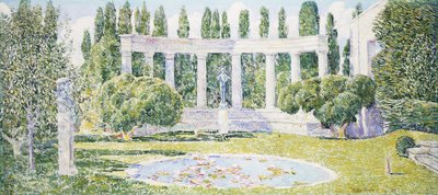 Los Jardines Bartlett, Amagansett de Childe Frederick Hassam