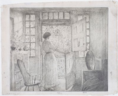 La puerta holandesa de Childe Frederick Hassam