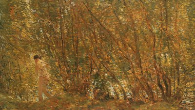 Bajo los alisos de Childe Frederick Hassam