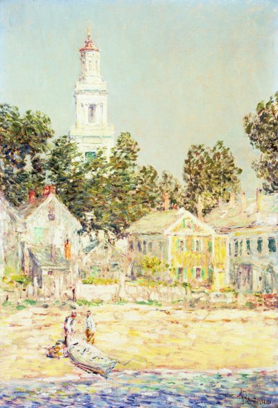 Iglesia Blanca, Provincetown de Childe Frederick Hassam